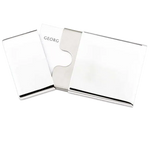 Georg Jenson stainless steel card holder.