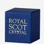 This Royal Scot Crystal Edinburgh Star 26cl Single Whisky Tumbler will be presented inside a bespoke gift box.