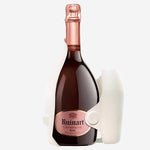 This Ruinart Rosé Champagne will come with a second skin.