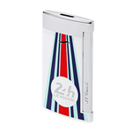 This Slim 7 24H du Mans White & Chrome Lighter is by S.T. Dupont and comes with the brand name engraved along the edge on the trigger.