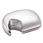 This Georg Jensen Strawberry Blush Elephant Keepsake Box is made with stainless steel and a silicone lining in pink.