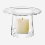 This LSA Victoria Lantern Clear Glass Vase 13.5 cm is great for using as a lantern instead of a vase if you wish.