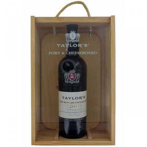 Late Bottled Vintage Port and Cheeseboard Gift Set