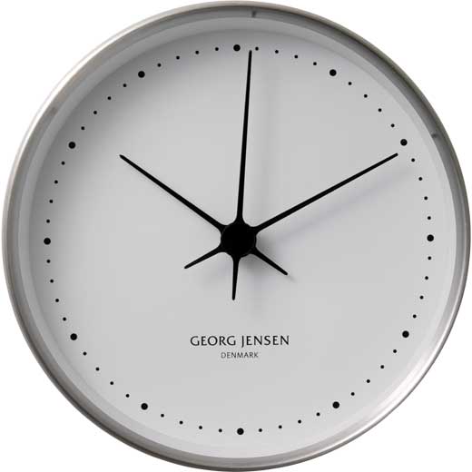 Koppel White 22cm Wall Clock