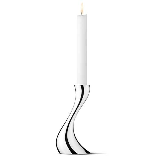 Stainless Steel Cobra Small Candle Holder