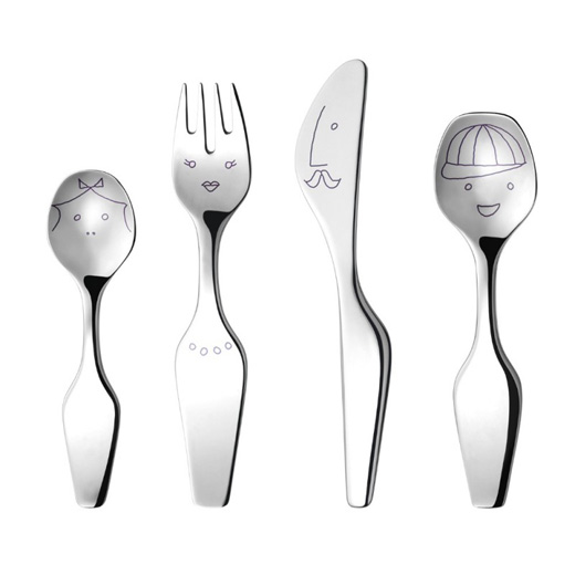 Twist Family Cutlery Set - 4 Pieces