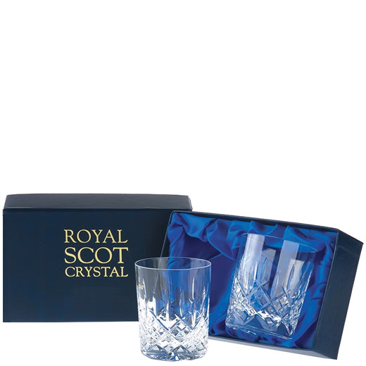 London 2 x 21cl Small Whisky Tumblers