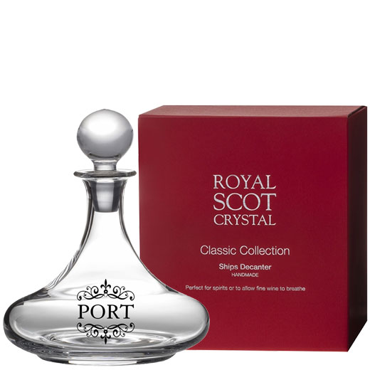 Classic Collection 75cl 'PORT' Ships Decanter
