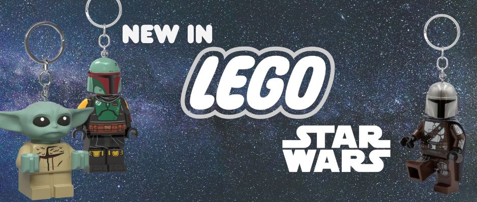 New in: LEGO Star Wars Mandalorian Keyrings for Back to School Accessories
