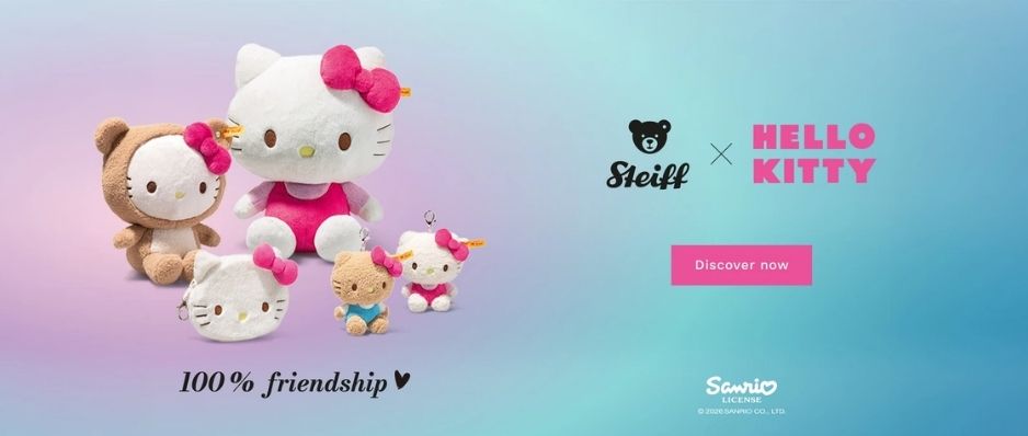 Steiff x Hello Kitty New Arrivals