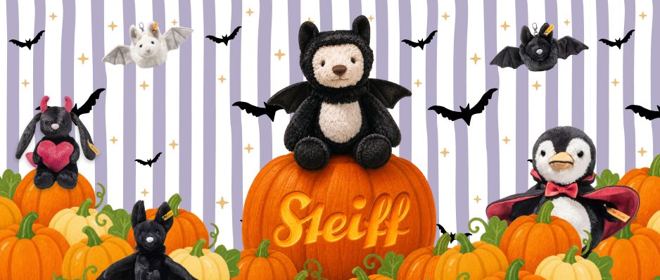 Steiff Scarily Cute Teddy Bears for Halloween