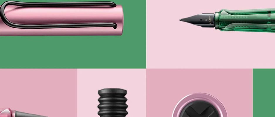 LAMY AL Star Sage Green and Autumn Pink