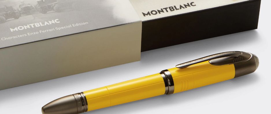 Montblanc Enzo Ferrari Giallo Modena Range