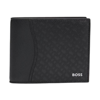 boss monogram zair 4cc coin wallet