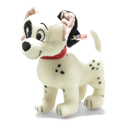 Steiff's Disney 101 Dalmatians Patch is in collaboration with the Disney 1961 film, 101 Dalmatians.