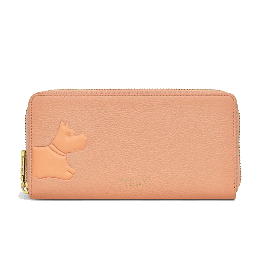 Stamp Padded Scottie Dog Zip Around Large Purse by Radley