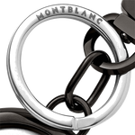 montblanc mst spinning emblem black key fob close