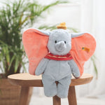 This Steiff Soft Cuddly Friends Disney Originals Dumbo has a beanbag filling and a soft plush coat that makes him great for snuggling up to.
