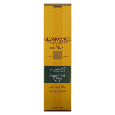 glenmorangie whisky box nexen plaque engraving logo gravo double contour font d92935fbd025edd7beab99e63011603e