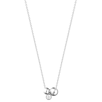 georg jensen moonlight grapes 0 07 ct sterling silver necklace