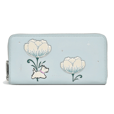 spring rose large bifold pu