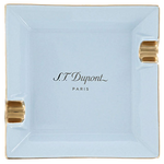 s t dupont paris pastel blue spring series small ashtray front