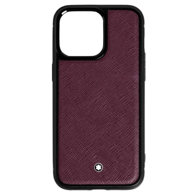 1 montblanc sartorial cassis hardshell iphone 16 pro max case with magsafe mb199596