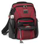tumi alpha bravo navigation desert red backpack key leash