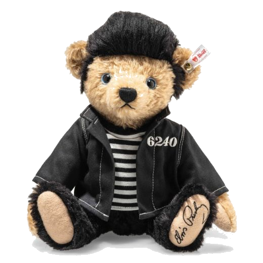 This Rocks! Elvis Presley 90th Anniversary by Steiff is made out of a mohair blend with cotton.