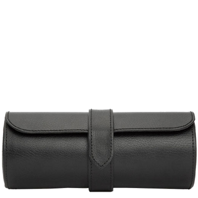 wolf 1834 black grey blake watch roll with capsule