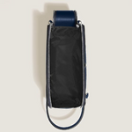 mb198867 sartorial blue leather wash bag