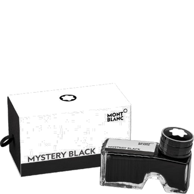 montblanc mystery black ink bottle