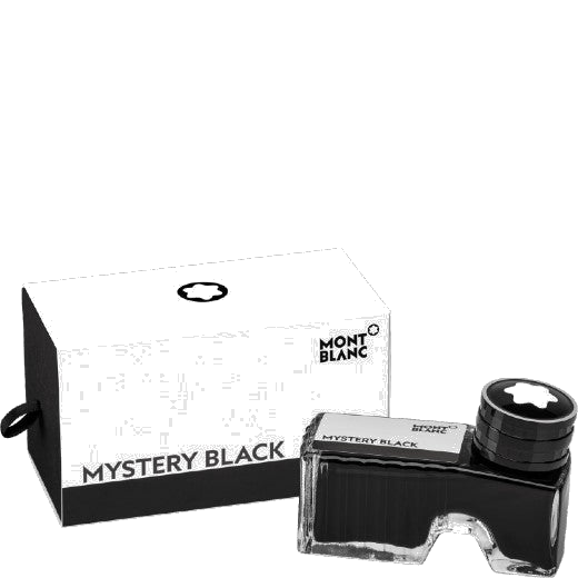 montblanc mystery black ink bottle