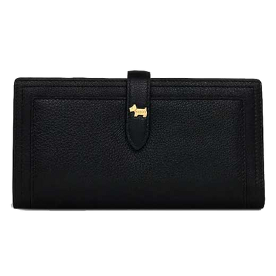 radley black purse leather 1