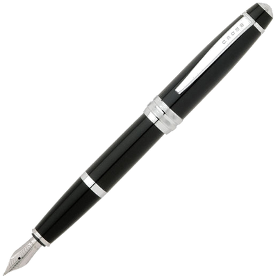 cross black bailey fountain pen