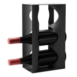 wine rack alfredo black