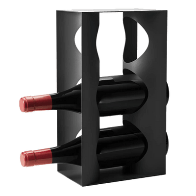 wine rack alfredo black