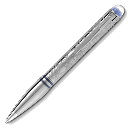 Montblanc Starwalker SpaceBlue Metal Ballpoint Pen