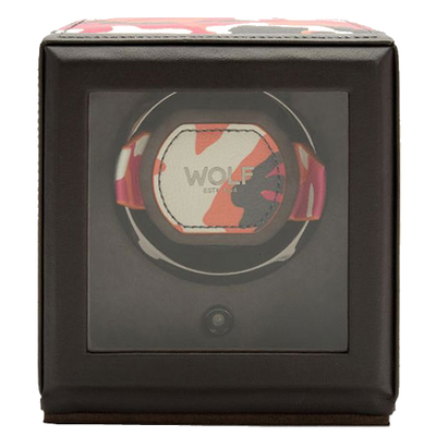 wolf 1834 elements fire cub watch winder with cover