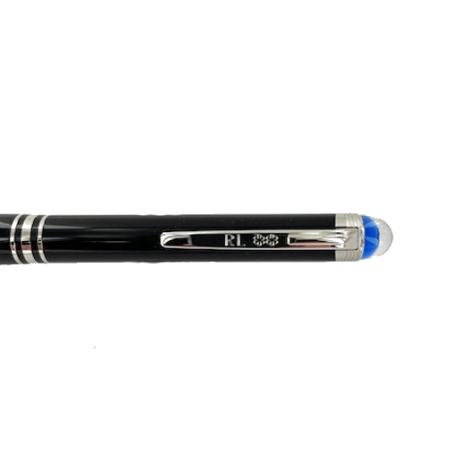 This One Line Writing Instrument Clip Engraving - Two Michelin Stars for Trivet Restaurant in Bermondsey, London.