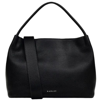 1 radley ivydale road black medium zip top grab bag h1280001