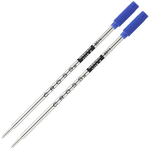 cross 2 pack ballpoint blue medium refills