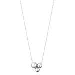 Oxidised Sterling Silver Moonlight Grapes Necklace designed by Georg Jensen.