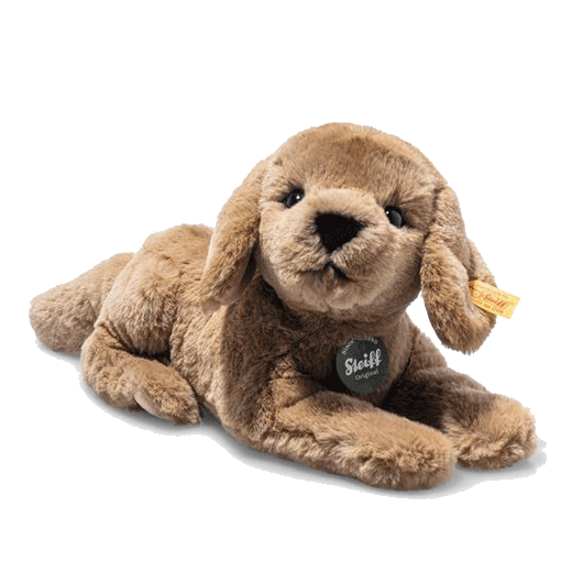 This Steiff Teddies for Tomorrow Lenny Labrador in Brown is great for gifting and also comes in a beige colour.