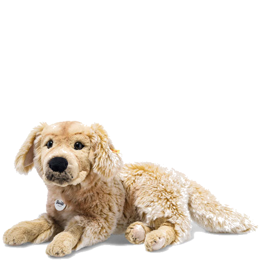 This is Andor the Golden Retriever  designed by Steiff.