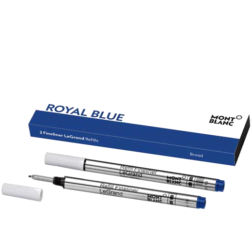 montblanc blue fineliner le