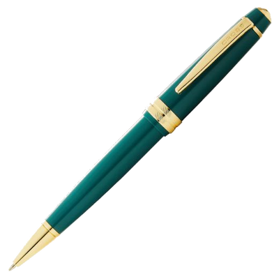 cross bailey light dark green ballpoint pen