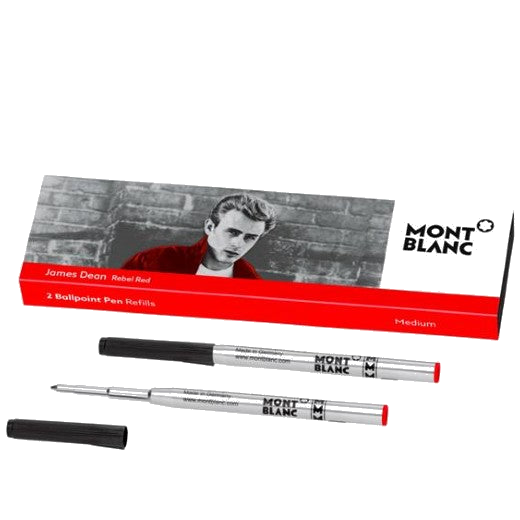 This Montblanc pack of ballpoint refills are part of the James Dean range.