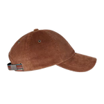 1 paul smith brown corduroy cap with signature stripe strap m1a 987dt t20110 64 0