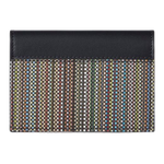 paul smith coated canvas stripe business card holder